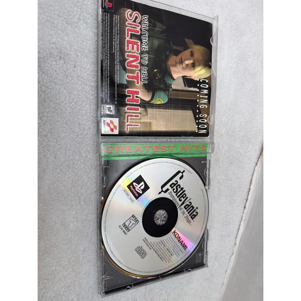 Konami Castlevania Symphony of the Night Game PlayStation Greatest Hits TESTED